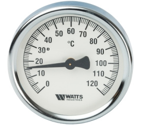 Термометр биметаллический накладной FR810(ТАВ) 80120 Watts 10006505(03.08.080) в Орле 2