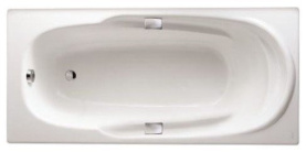 Ванна чугунная Jacob Delafon Rub Adagio 170x80 E2910-00 с отверстиями для ручек в Орле 0