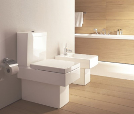 Бачок Duravit Vero 09091000051-WG с механизмом слива хром, подвод снизу/сзади в Орле 2