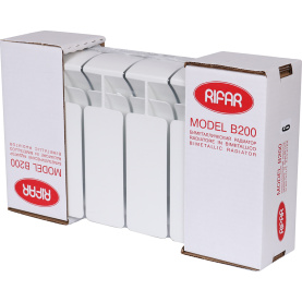 Радиатор биметаллический боковое подключение (белый RAL 9016) RIFAR BASE 200 6 секций в Орле 9