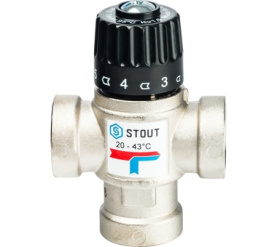 Термостатический смесительный клапан для систем отопления и ГВС 3/4 ВР 20-43 STOUT SVM-0010-164320 в Орле 2
