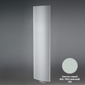Дизайн-радиатор Jaga Iguana Arco H180 L029 светло-серый в Орле 0