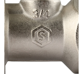 Клапан ручной терморегулирующий с неподъемным шпинделем, прямой 3/4 STOUT SVRs 1172 000020 в Орле 8