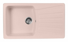 Мойка гранитная AquaGranitEx M-12 розовый в Орле 0