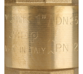 Клапан обратный пружинный муфтовый с пластиковым седлом YORK 103 1 Itap в Орле 7