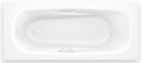 Стальная ванна BLB Universal Anatomica 170x75 см B75U42 (B75UQH) с отверстиями под ручки 208 мм в Орле 1