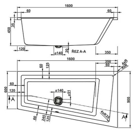 Панель для ванны Vagnerplast Corona P 150x55 в Орле 2