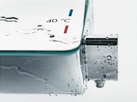 Термостат для ванны хром/белый HANSGROHE 13141400 в Орле 7