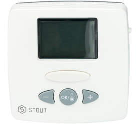 Термостат комнатный электронный WFHT-LCD. С выносным датчиком STOUT STE-0002-000015 в Орле 0