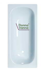 Ванна стальная ВИЗ Donna Vanna 150x70 летний небесный, с опорной подставкой, DV-51920 в Орле 1