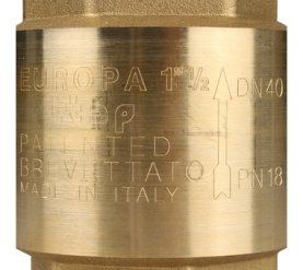 Клапан обратный пружинный муфтовый с металлическим седлом EUROPA 100 1 1/2 Itap в Орле 7