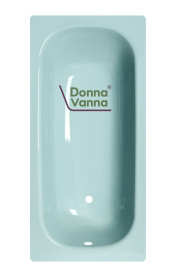 Ванна стальная ВИЗ Donna Vanna 150x70 морская волна, с опорной подставкой, DV-51931 в Орле 1