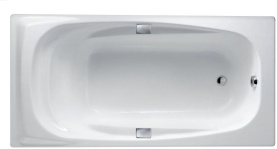 Ванна чугунная Jacob Delafon Rub Super Repos 180x90 E2902-00 с отверстиями для ручек в Орле 0