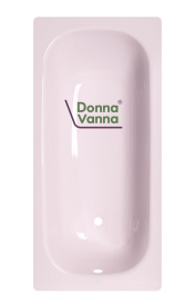 Ванна стальная ВИЗ Donna Vanna 150x70 розовый коралл, с опорной подставкой, DV-51942 в Орле 1