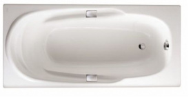 Ванна чугунная Jacob Delafon Rub Adagio 170x80 E2910-00 с отверстиями для ручек в Орле 1