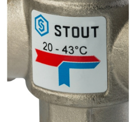 Термостатический смесительный клапан для систем отопления и ГВС 1 НР 20-43° STOUT SVM-0020-164325 в Орле 3